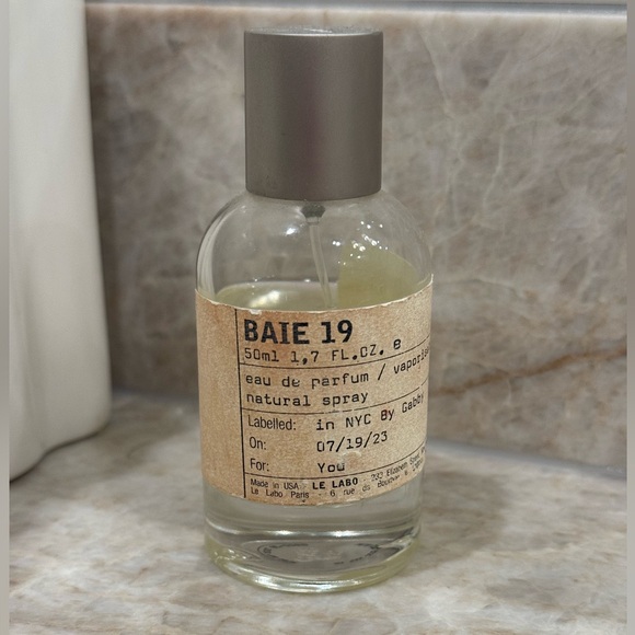 Le Labo Baie 19 with Beige Label - Picture 1 of 2